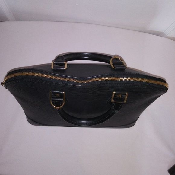 Louis Vuitton Alma Epi Black Satchel - Picture 11 of 16